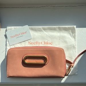 Authentic See By Chloe Cowhide Wallet